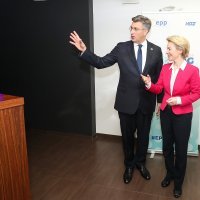 Susret Andreja Plenkovića i Ursule von der Leyen