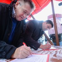 Davor Bernardić s kolegama dao potpis kandidatu Zoranu Milanoviću