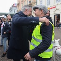 Prikupljanje potpisa za Miroslava Škoru, kandidata za predsjednika