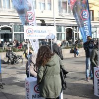Zagreb: Predsjednički kandidat Mislav Kolakušić dobio podršku Živog zida