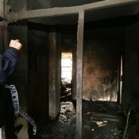 Policijski uviđaj nakon požara u Splitu