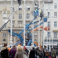 Blagdansko ukrašavanje centra Zagreba