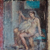 Freska 'Leda i labud'