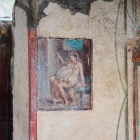 Freska 'Leda i labud'