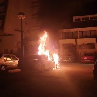 Požar automobila u Imotskom