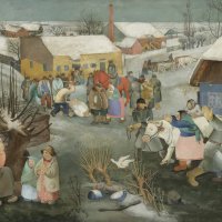 Krsto Hegedušić, Rekvizicija, 1929, Muzej moderne i suvremene umjetnosti Rijeka