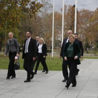 Kolinda Grabar-Kitarović na svečanoj akademiji Udruge Prsten u Mostaru