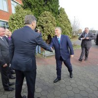 Andrej Plenkovic i Viktor Orban na otvorenju Učeničkog doma Mađara u Osijeku