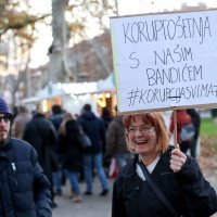 Zagreb: Korupto šetnja kandidata Želim biti Milan Bandić