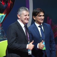 Davor Šuker (lijevo) i Zlatko Dalić