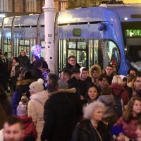 Zagreb: Paljenjem lampica na Zrinjevcu svečano otvoren Advent 2019.