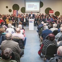 Predizborni skup Zorana Milanovića u Osijeku