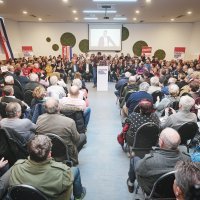 Predizborni skup Zorana Milanovića u Osijeku