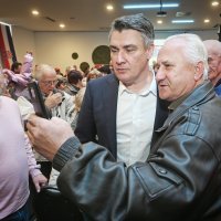 Predizborni skup Zorana Milanovića u Osijeku