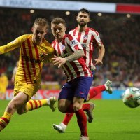 Atletico Madrid (Kieran Trippier) - Barcelona (Frenkie de Jong)