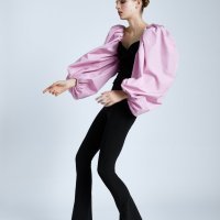 Kombinirani baršunasti top s potpisom Zara