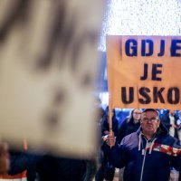 Prosvjed protiv poskupljenja smeća u Zagrebu