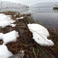 Snijeg zabijelio Plitvička jezera