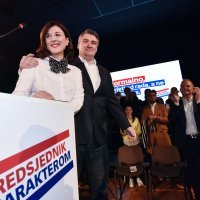 Predizborni skup predsjedničkog kandidata Zorana Milanovića