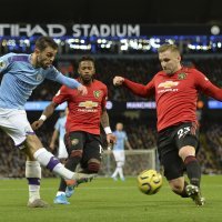 Manchester City (Bernardo Silva) - Manchester United (Luke Shaw)