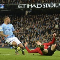 Manchester City (Gabriel Jesus) - Manchester United (Victor Lindelof)