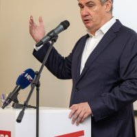 Predizborni skup predsjedničkog kandidata Zorana Milanovića