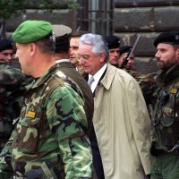 Franjo Tuđman u Sarajevu 1994.