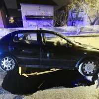 Otvorila se rupa na Čučerskoj cesti