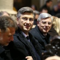 Vrh HDZ-a na misi za Tuđmana