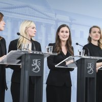 Li Andersson, Maria Ohisalo, Sanna Marin, Katri Kulmuni, Thomas Blomqvist