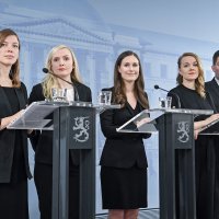 Li Andersson, Maria Ohisalo, Sanna Marin, Katri Kulmuni, Thomas Blomqvist