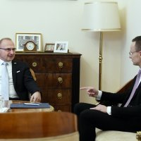 Gordan Grlić Radman i Peter Szijjarto