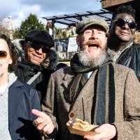 Zagreb: Članovi benda UB 40 uz Ribafisha na humanitarnoj akciji ROKotok na Fuliranju