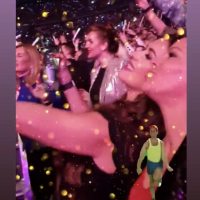 Iva Todorić na koncertu Lepe Brene