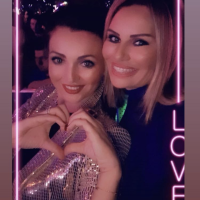 Iva Todorić na koncertu Lepe Brene