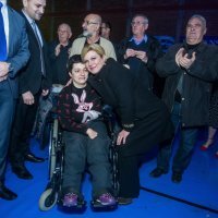 Osijek: Predizborni skup predsjedničke kandidatkinje Kolinde Grabar-Kitarović