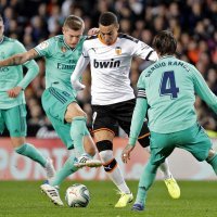 Valencia (Rodrigo Moreno) - Real Madrid (Sergio Ramos, Toni Kroos)