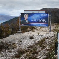 U Hercegovini smo registrirali šest plakata Kolinde Grabar Kitarović