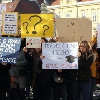 Prosvjed osječkih studenata