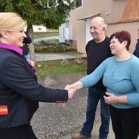 Kolinda Grabar Kitarović u Sv. Petru u Šumi