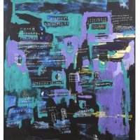 Petra Šabić, 'Runaway - Choice - Solution', 2019., kombinirana slikarska tehnika na platnu (akrilna boja, uljana pastela, suha pastela, markeri u boji)