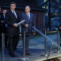 Predsjednik Vlade Andrej Plenković i predsjednik Uprave HEP-a Frane Barbarić