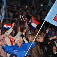 Zagreb: Završni predizborni skup Kolinde Grabar-Kitarović
