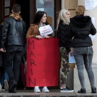 Prosvjed učenika protiv smjene vjeroučitelja Marina Miletića