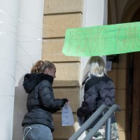 Prosvjed učenika protiv smjene vjeroučitelja Marina Miletića