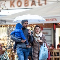 Zagreb: Kišni Advent na Trgu Petra Preradovića