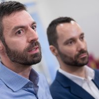 Ivo Šegota i Mladen Kožić