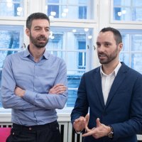 Ivo Šegota i Mladen Kožić