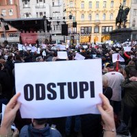 Zagreb: Prosvjed protiv gradonačelnika Bandića Vrijeme Je, Zagreb Je Spreman
