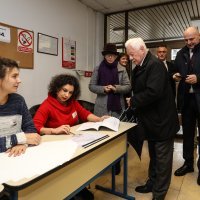 Zagreb: Predsjednički kandidat Mislav Kolakušić glasovao na izborima za predsjednika RH